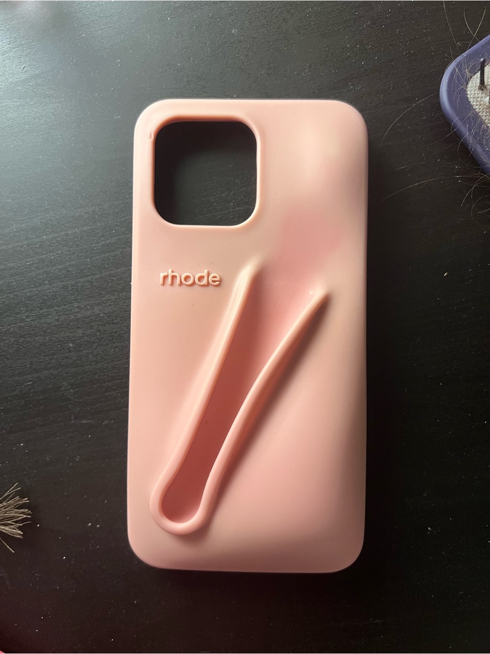 rhode Pink Silicone Phone Case